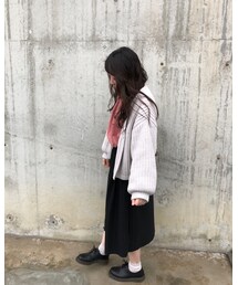 カーディガン羽織ってみた | その他