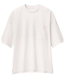 GU | ルーズフィットT(5分袖)(Tシャツ/カットソー)