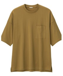 GU | ルーズフィットT(5分袖)(Tシャツ/カットソー)