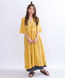 boyholic | レース刺繍ラインワンピース(ワンピース)