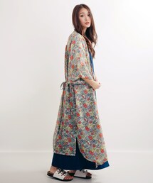 boyholic | フラワープリントガウン(カーディガン/ボレロ)