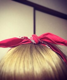 バンダナ(その他ヘアアクセサリー)