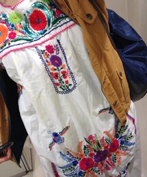 no brand | 刺繍ワンピース(ワンピース)