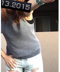 AZUL by moussy(アズールバイマウジー)の「トップス(ニット/セーター)」