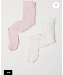 H&M | タイツ  2足セット(タイツ/ストッキング)