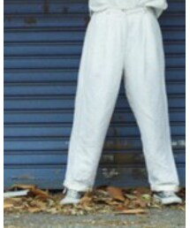 Rose | ホワイトパンツ/rose/古着(その他パンツ)