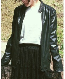 no brand | ライダースジャケット