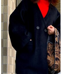 RIM.ARK | ノーカラーコート