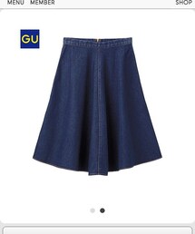 GU | デニムスカート