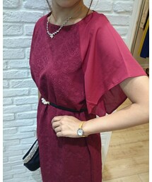 袖アップ | ワンピース