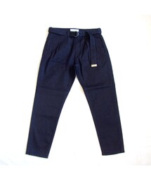 Bernabeu | Bernabeu インディゴストレッチウェポン ベルテッドトラウザーズ インディゴ(デニムパンツ)