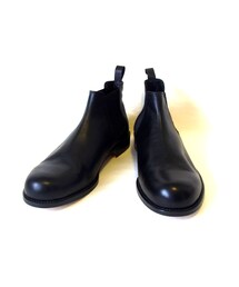 PADRONE | PADRONE パドローネ 【EDGER】 SIDE GORE BOOTS ブラック(ブーツ)