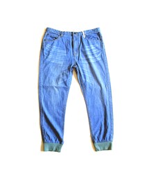 shama | 【shama】RIB DENIM PANTS / BLEACH(デニムパンツ)