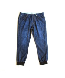 shama | 【shama】RIB DENIM PANTS / INDIGO(パンツ)