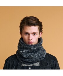 DISCOVERED | DISCOVERED ディスカバード GRADATION NECK WARMER ブラック(ネックウォーマー/スヌード)