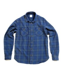 ROTTWEILER | ROTTWEILER ロットワイラー RTW14A-2004 USED NEL SHIRTS ブルー(シャツ/ブラウス)