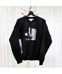 THREE BLIND MICE | Silk Screen Bites by THREE BLIND MICE bite-1004 HATE NOMAL CREW SWEAT (スウェット)