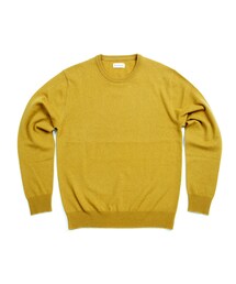 ROTTWEILER | ROTTWEILER ロットワイラー RTW14A-4004 BASIC CREW NECK KNIT マスタード(ニット/セーター)