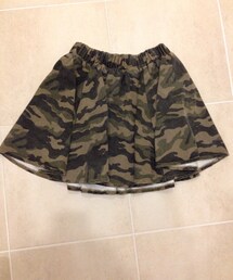 スピンズ 迷彩柄スカート(スカート)