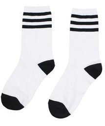 ブラック 3ラインソックス(ソックス/靴下)