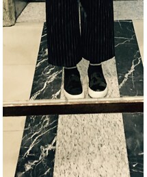 ZARA | モカシン/デッキシューズ