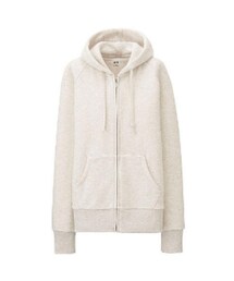 UNIQLO | スエットフルジップパーカー（長袖）(パーカー)