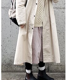 COMOLI | シャツワンピース