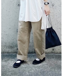 HARVESTY | チノパンツ
