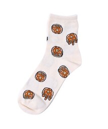 PUNYUS | 総柄シリーズ  パンケーキ(ソックス/靴下)