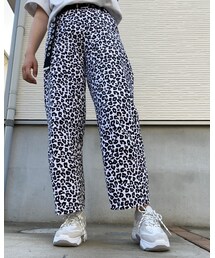 17kg | ¥3,800 レオパードストレートパンツ(パンツ)