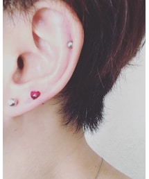 ヘリックスにピアス開けた | ピアス（片耳用）