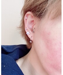 no brand | 左は5 右は2(ピアス（片耳用）)