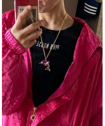 雑貨屋さんの | キラキライルカお気に入り(ネックレス)