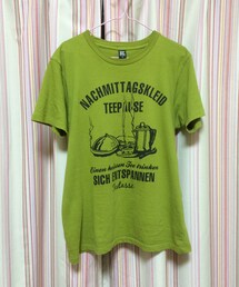 Design Tshirts Store graniph | いい色合いのグリーンTシャツ(Tシャツ/カットソー)