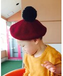 Handmade(ハンドメイド)の「帽子(ハンチング/ベレー帽)」