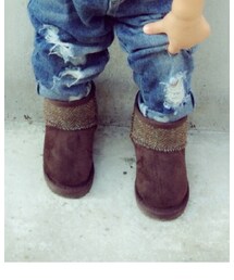 HARRIS TWEED | ブーツ