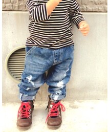 韓国子供服 | デニムパンツ