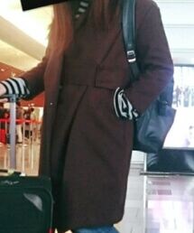 Korea | 咖啡長版大衣(テーラードジャケット)