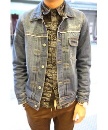 水洗牛仔外套(デニムジャケット)