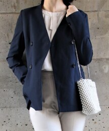 PLST | ノーカラージャケット