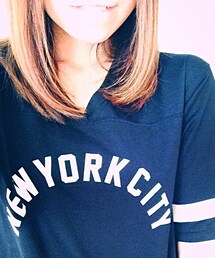 GU | Vネックがお気に入りなんだな(Tシャツ/カットソー)