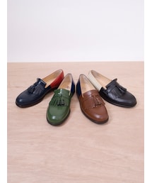 my panda | バイカラータッセルローファー(スニーカー)