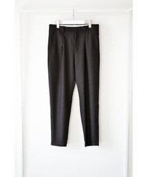 ETHOSENS | タックパンツ(スラックス)