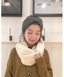 DRESKIP | ニットヘアターバン(ヘアバンド)