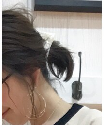 ヘアアクセ着用☆ | その他