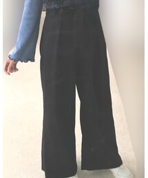 GU | ベルトの部分がリボンになってる(その他パンツ)