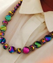 カラフルネックレス(ネックレス)