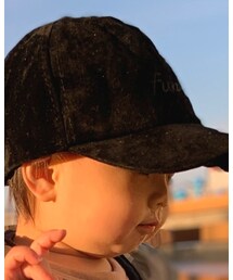 DAISO | スウェードキャップ 52cm 220円(キャップ)