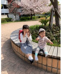 🌸バックに姉弟💓 | その他