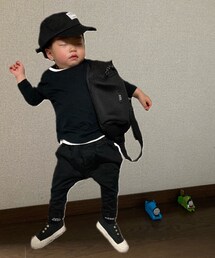 ボツコーデ🤣 | 白入っちゃってる上に夕寝中で合成の突っ込みどころ満載😝(その他)